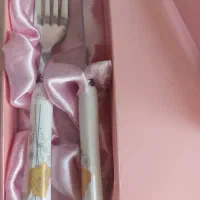 چاقو و چنگال میوه خوری MGS آلمانی سرامیکی|ظروف سرو و پذیرایی|تاکستان, |دیوار