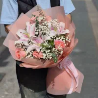 دسته گل مهگل کد ۱۸۰۴ گلاریس