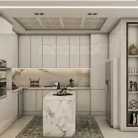 طراحی کابینت سه‌بعدی با کیفیت تضمینی.کابینت.طراحی
