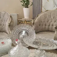 سرویس پذیرایی کریستال،کاملا نو و سالم