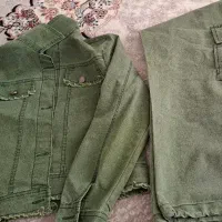 کت شلوار کتان دخترانه