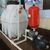 لوله کش کشی نصب تعمیر پمپ آب اتومات مخزن پردیسان