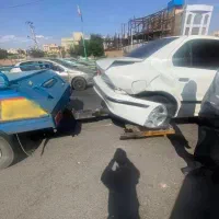 معاوضه سمند تصادفی با ۲۰۶(پرداخت سر)یا به صورت نقد
