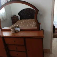 فروش سرویس خواب چوب تمیز در حد نو