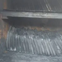 سازنده کوره زغال لیمو کبابی بامبو فشرده