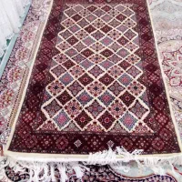 قالی دستبافت گل ابریشم|فرش|خزل, |دیوار