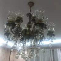 لوستر برنجی سنگین