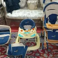 کالسکه نو همراه با سایل کودک
