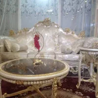 مبل سلطنتی صفر|مبلمان خانگی و میز عسلی|شیراز, گچی|دیوار