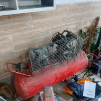 پمپ باد ۲۵۰لیتری دوسیلندر