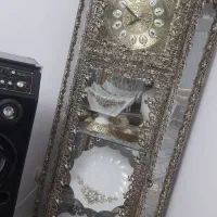 ساعت ایستاده آلیاژ ویترین دار|بوفه، ویترین، کنسول|آبیک, |دیوار