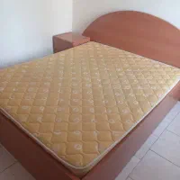 تخت خواب دونفره چوبی