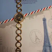 ساعت مچی Quartz باطری آمریکایی بند استیل طلایی|ساعت|شاهین‌شهر, شهرک گلدیس|دیوار