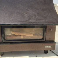 بخاری گازی طرح شومینه نیک کالا