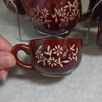 سرویس بلور سوگا ژاپن اصل و قهوه خوری|ظروف سرو و پذیرایی|اصفهان, شیخ اشراق|دیوار
