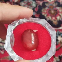 نگین انگشتری عقیق یمن قرمز اصل واراداتی|جواهرات|قم, گلزار|دیوار