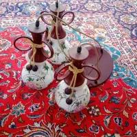 لوستر سه شاخه سرامیکی طرحدار|لوستر و چراغ آویز|ملایر, |دیوار