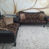 مبلمان کلاسیک ۷ نفره عالی تمیز و باکیفیت|مبلمان خانگی و میز عسلی|بابل, |دیوار