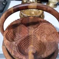 شکلات خوری چوبی