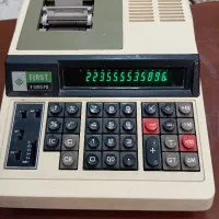ماشین حساب ژاپنی عتیقه ۱۲رقمی