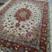فرش دستبافت ۳ متری تبریز،۵۰ رج ،نو و پانخورده