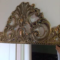 آینه کنسول و شمعدونی برنجی سیاه قلم کاسه میوه|صنایع دستی و سایر لوازم تزئینی|پاکدشت, شهرک امام رضا|دیوار