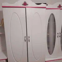 لوازم اتاق خواب دخترانه|تخت و سرویس خواب|اسلامشهر, شهرک واوان|دیوار