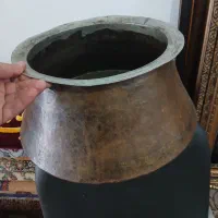 دیگ مسی چکشی