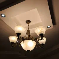 لوستر۵شاخه زیبا