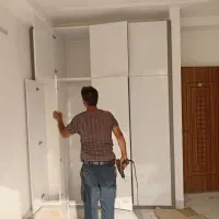 ساخت انواع درب های چوبی کمد دیواری|جاکفشی، کمد، دراور|قم, مهر آباد|دیوار