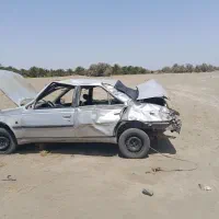 پژو 405 دوگانه مدل 86تصادفی