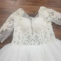 لباس عروس بالاتنه تمام دانتل شیک