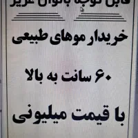 موهای  طبیعی و رنگی