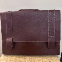 کیف اداری چرم طبیعی، نو و بدون استفاده