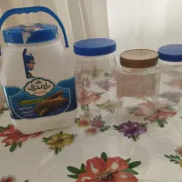 دبه پلاستیکی قوطی طلقی