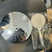 سردوش صفحه کروم ۲۱ سانتی رسوب گیر دار