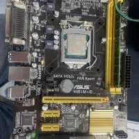 مادربرد نسل ۴ asus hb1-mc همراه با رم ۴ و سیپیو