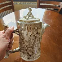 قوری و قندان دکوری طرح درخت|مجسمه، تندیس، ماکت|اراک, |دیوار