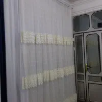 دو عدد پرده وزیر پرده 2متری  در حد نو