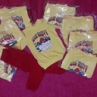 لباس بچهگانه کلاه و شال گردن