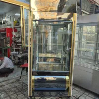 یخچال ایستاده یک متری نما طلایی در حد نونو