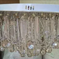 لوستر کریستالی  LED (RGB) ریموت‌دار