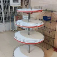 قفسه گردان ۵ طبقه|فروشگاه و مغازه|کرمان, |دیوار