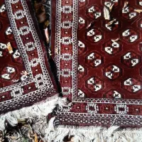 کناره دومتری کرک و ست با دو قالیچه اناری|فرش|تهران, مدائن|دیوار