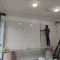 کاشی کاری سرامیک با چسب و سیمان ،کاشیکاری ،تخریب|خدمات پیشه و مهارت|تبریز, |دیوار
