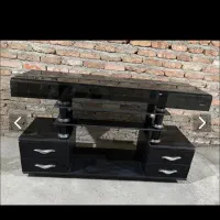 میز تلویزیون شیشه ای