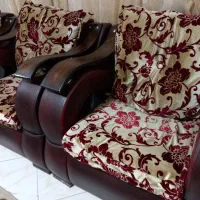 مبل ۷نفره راحتی|مبلمان خانگی و میز عسلی|شاهین‌شهر, عطار|دیوار