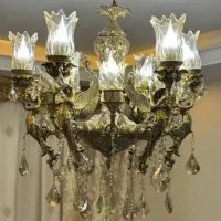 لوستر ملائکه با بهترین کیفیت برنزی