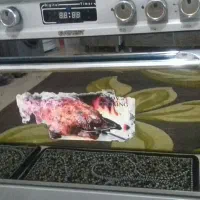 روی گاز شیشه ای