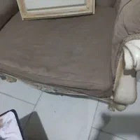 مبل فرانسوی نسکافه ای|مبلمان خانگی و میز عسلی|پرند, فاز ۶|دیوار